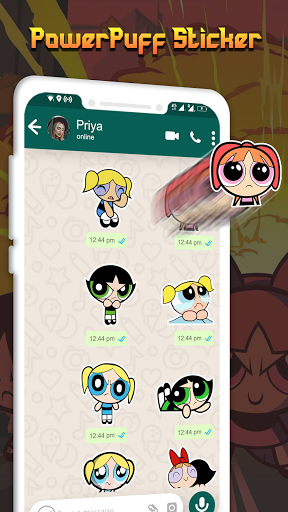 The Powerpuff Girls Stickers For WhatsApp