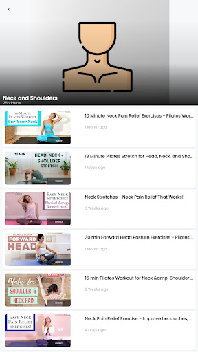 Pilates Exercises Screen 2