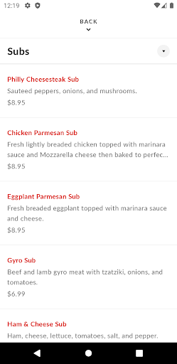 Joes Pizza Screen 3