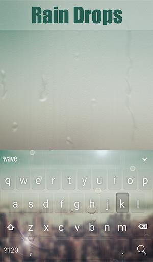 Android application Rain Drops Wallpaper screenshort