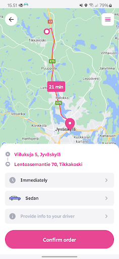 JYTAKSI Screen 2