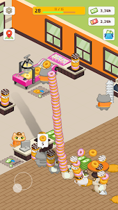 Cat in Donuts: Sweet Shop