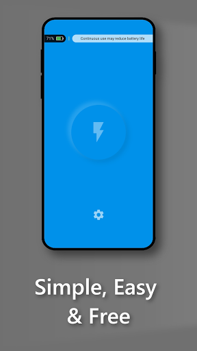 Android application LED Flashlight screenshort