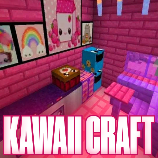 Kawaii Craft World Pink Mod Download on Windows
