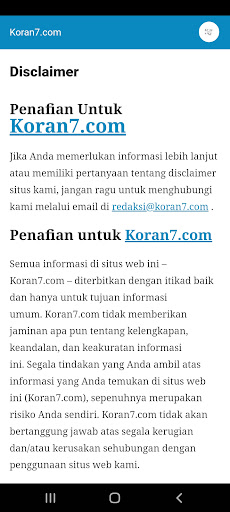 Koran7.com Screen 2