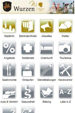 Android application Wurzen screenshort