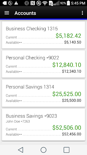 Android application Pitney Bowes Employees FCU screenshort