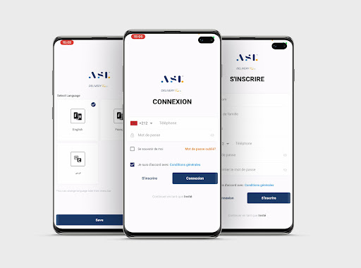 Android application ASL Food - Food delivery screenshort