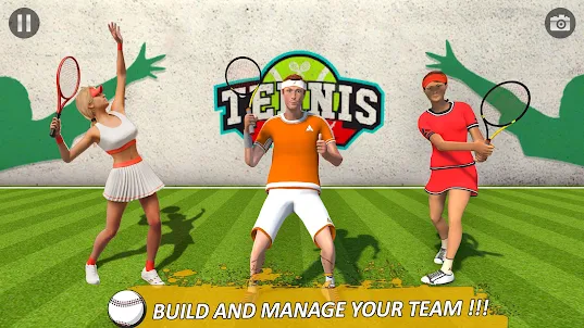 テニス ゲーム 3D ラケット ゲームは