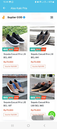 SUPLIER COD (Bisnis Laris) Screen 3