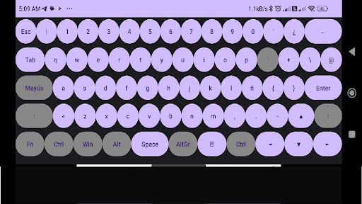 KeyboardBT Screen 2