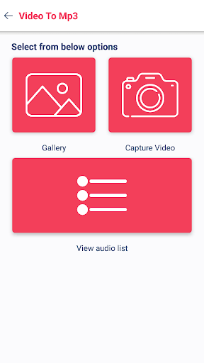 Video to MP3 Converter: Audio Screen 2
