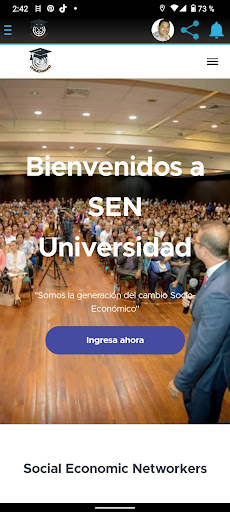SEN UNIVERSIDAD Screen 2