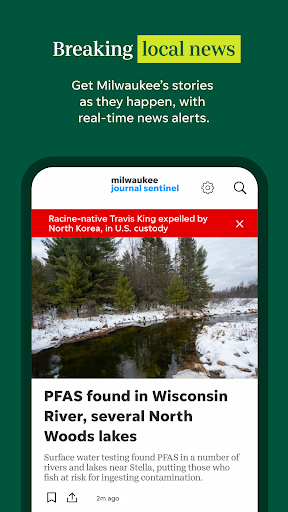Android application Milwaukee Journal Sentinel screenshort