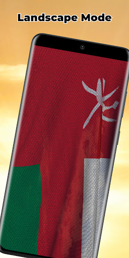 Oman Flag Live Wallpaper Screen 3