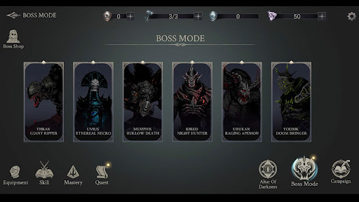 Screenshot of Demon Hunter: Shadow World
