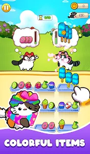 Cat & Fruit: Triple Match 2D