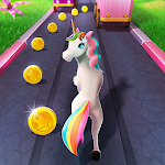 Cover Image of Descargar juegos de carrera de unicornio: pony corredor 4.4 APK