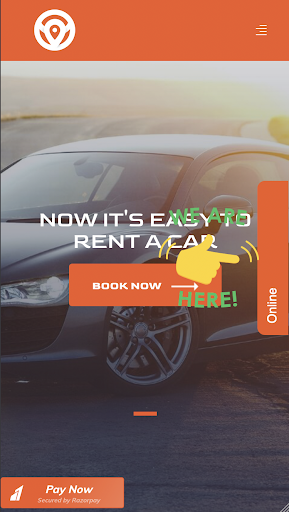Android application Karayana: Self Drive Car screenshort