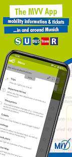 MVV-App – Munich Journey Planner & Mobile Tickets 5.97.20261 screenshots 1