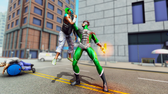 Superhero Battle :Street Fight