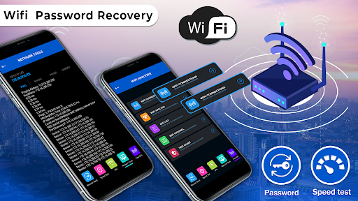 Android application Wifi Analyzer-Network analyzer screenshort