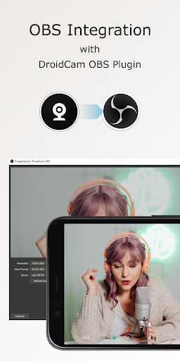 DroidCam Webcam & OBS Camera Screenshot 4 - AppWisp.com