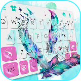 Dreamy Feathers Keyboard Theme icon