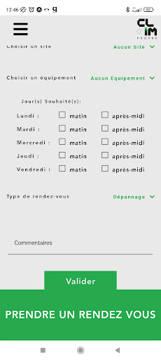 Clim Propre Screen 3