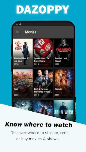 Dazoppy Movies  TVShows Guide