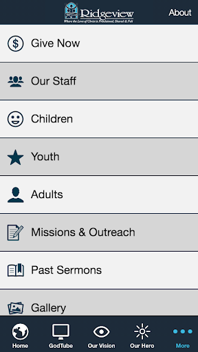 Ridgeview Baptist Church Screen 2