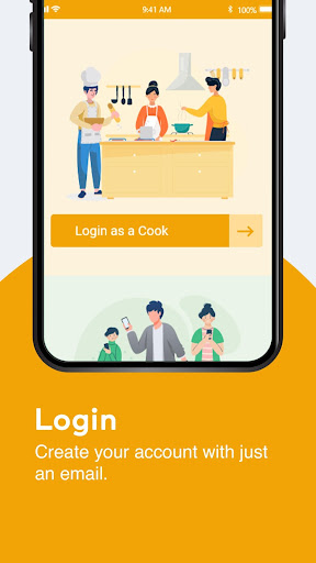 Android application zChefs Cook screenshort
