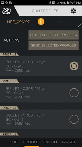 Wilcox Ballistics Screen 2