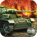 Cover Image of डाउनलोड टैंक युद्ध 3 डी: द्वितीय विश्व युद्ध  APK