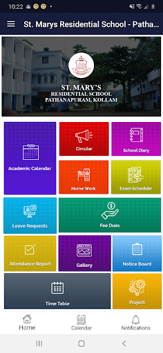 Android application St Mary's Residential School screenshort