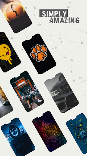Android application Unique Wallpaper - Wall X screenshort