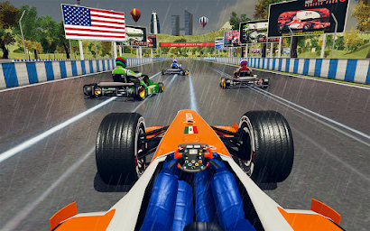 Go Kart Racing Games 3D Stunt