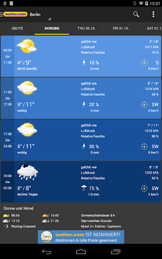 wetter.com - Weather and Radar 2.43.5 Screenshots 14