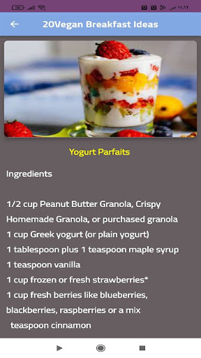 vegan recipes offline Screen 2