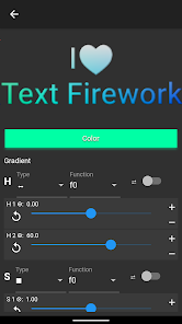 Imágen 3 Text Firework - preview android
