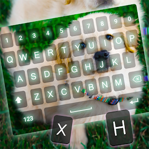 Cute Puppy Keyboard Theme