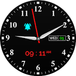 Cover Image of ดาวน์โหลด ตลอดเวลาบนจอแสดงผลนาฬิกาอะนาล็อก  APK