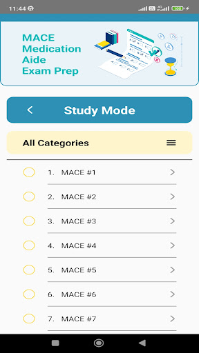 MACE Medication Aide Exam Prep Screen 2