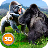Angry Gorilla Fighting: Animal Wrestling Game 3D icon