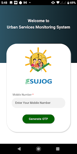 Android application SMS JAGA screenshort