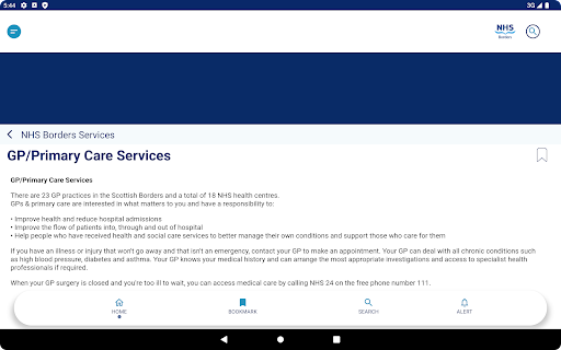 NHS Borders Money Worries