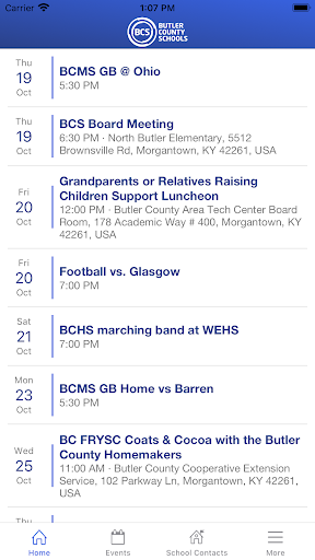 Android application Butler Ky Schools screenshort