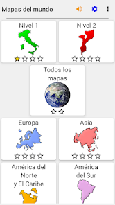 Screenshot 3 Mapas de los países del mundo android