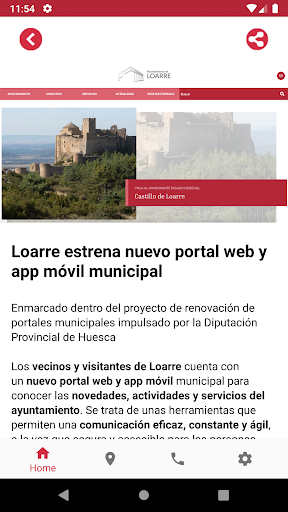 Ayuntamiento de Loarre Screen 2