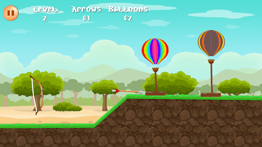 Android application Archery vs Balloons screenshort